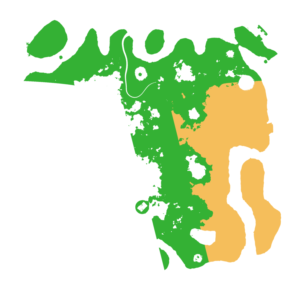 Biome Rust Map: Procedural Map, Size: 3500, Seed: 1716216975
