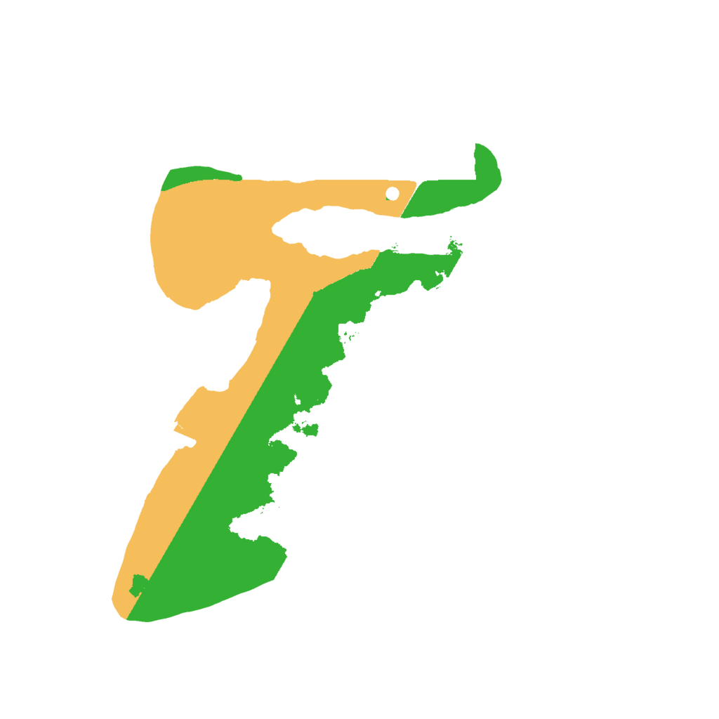 Biome Rust Map: Procedural Map, Size: 1600, Seed: 2116905186