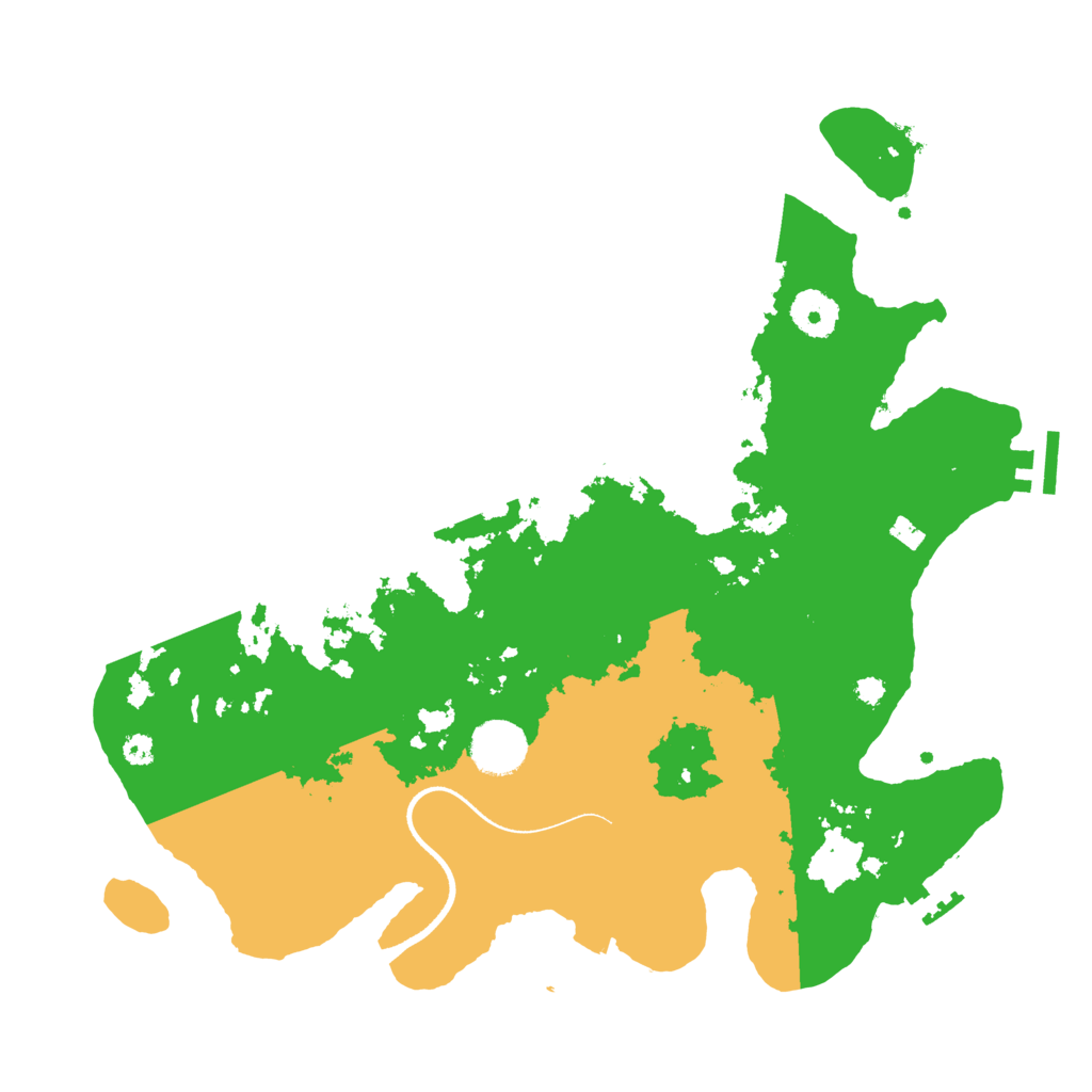 Biome Rust Map: Procedural Map, Size: 3500, Seed: 1397969977