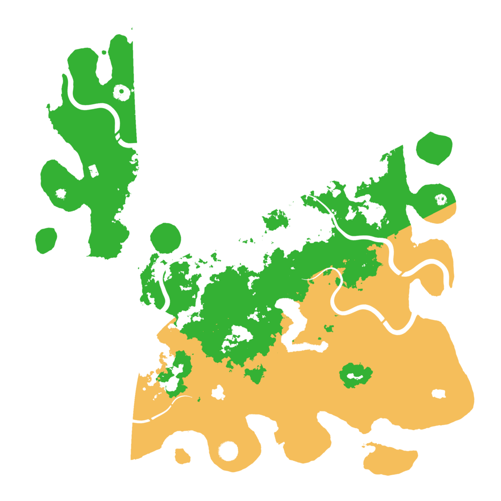 Biome Rust Map: Procedural Map, Size: 4500, Seed: 2704