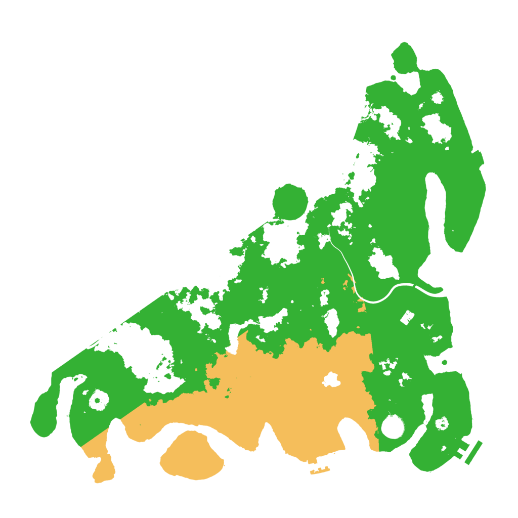 Biome Rust Map: Procedural Map, Size: 4000, Seed: 420887266