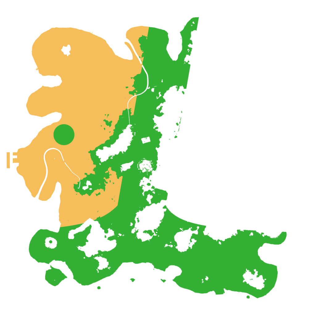 Biome Rust Map: Procedural Map, Size: 4000, Seed: 69469