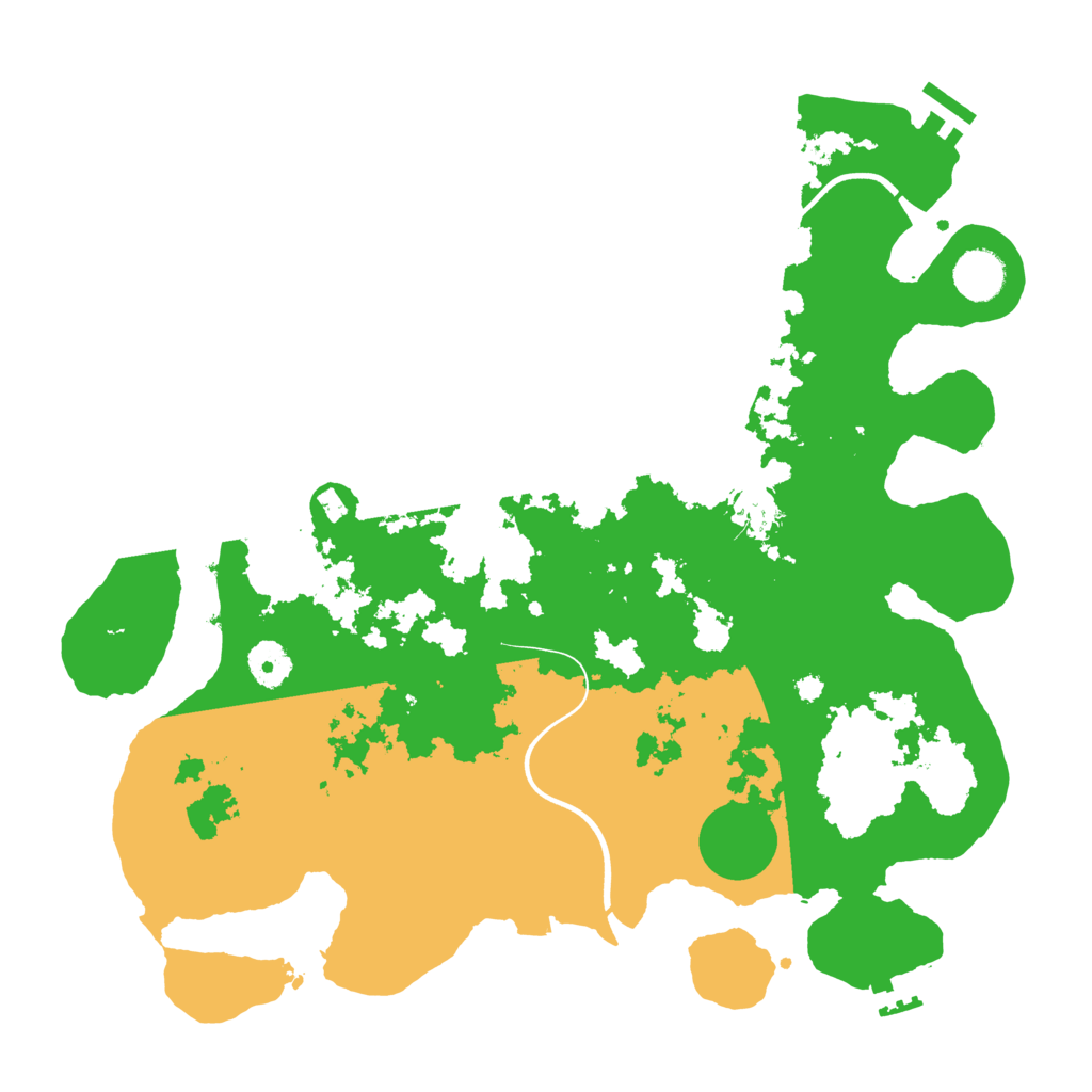 Biome Rust Map: Procedural Map, Size: 3750, Seed: 1906675698