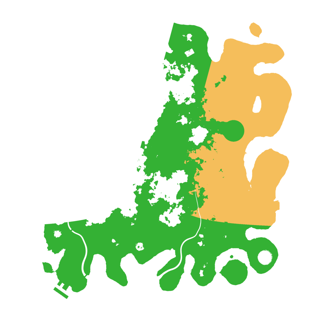 Biome Rust Map: Procedural Map, Size: 3800, Seed: 1339