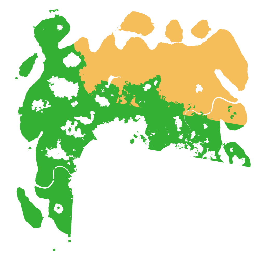 Biome Rust Map: Procedural Map, Size: 4250, Seed: 1937018326