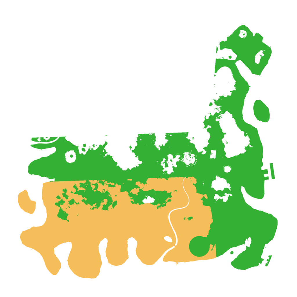 Biome Rust Map: Procedural Map, Size: 3800, Seed: 1929514476