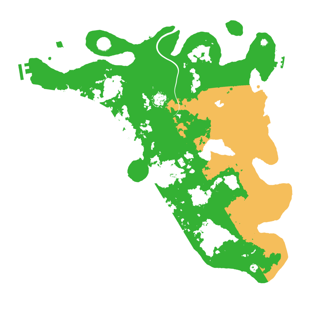 Biome Rust Map: Procedural Map, Size: 4000, Seed: 26549