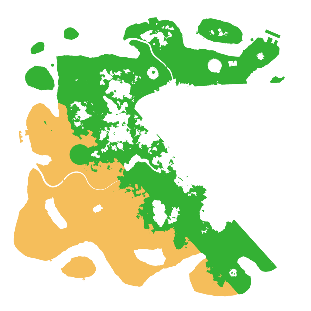 Biome Rust Map: Procedural Map, Size: 4000, Seed: 2356984