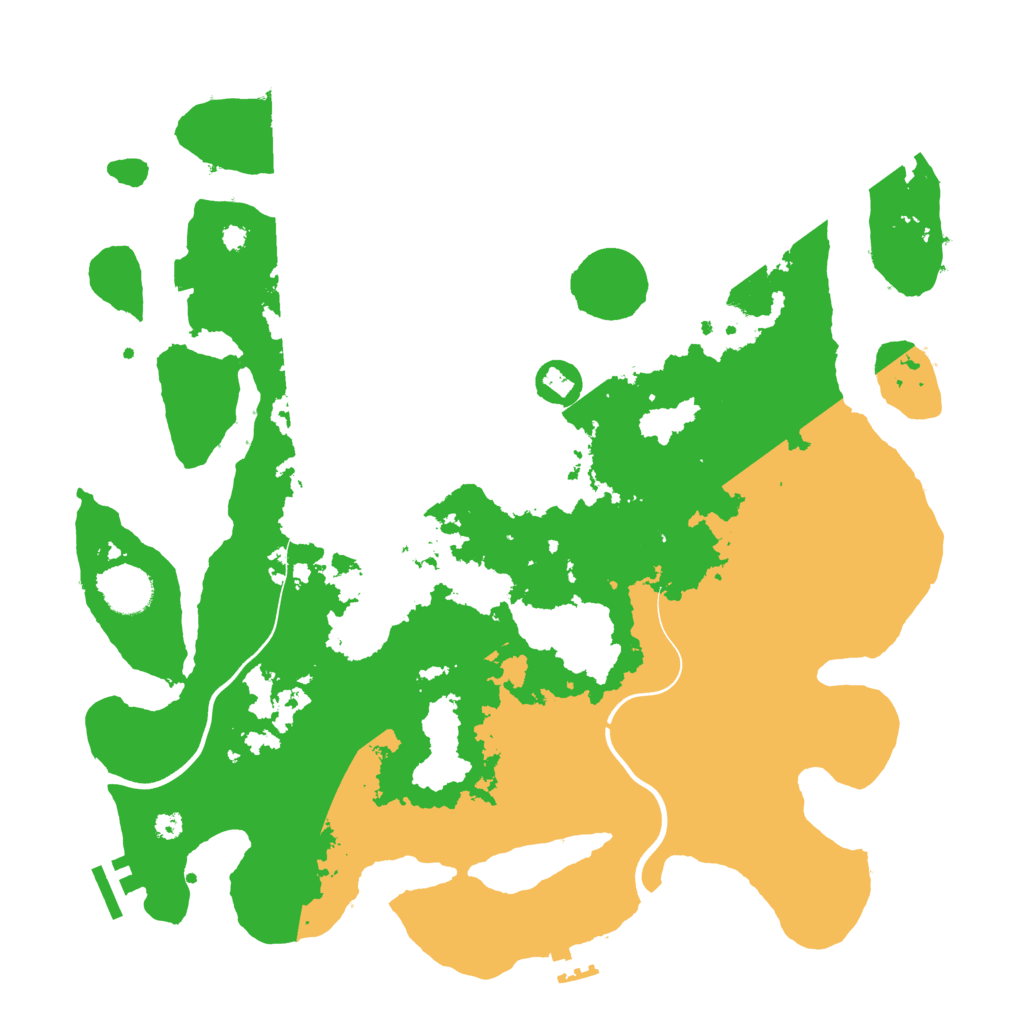 Biome Rust Map: Procedural Map, Size: 3750, Seed: 1800523920