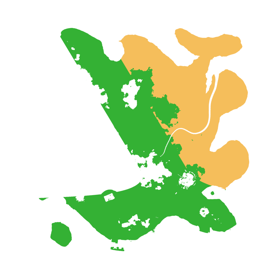 Biome Rust Map: Procedural Map, Size: 3000, Seed: 2072592034