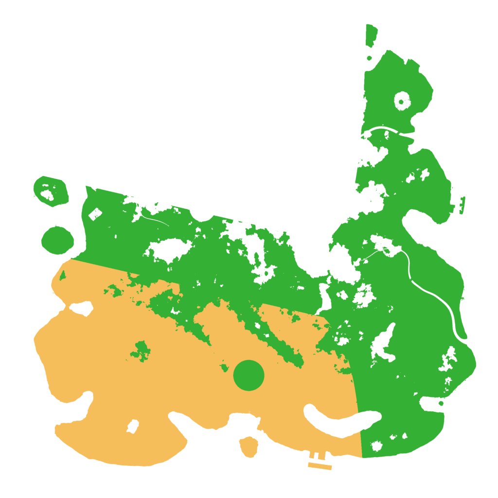 Biome Rust Map: Procedural Map, Size: 4250, Seed: 1145144146