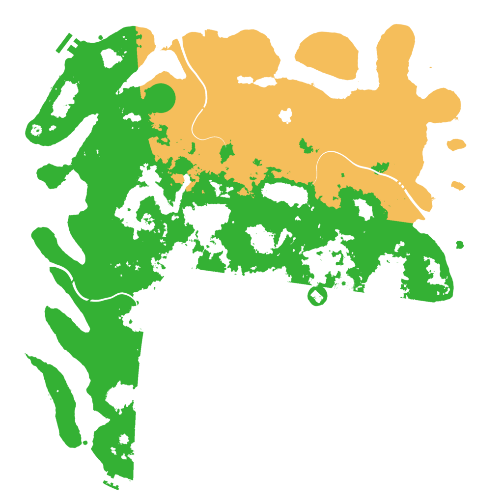 Biome Rust Map: Procedural Map, Size: 4497, Seed: 19344