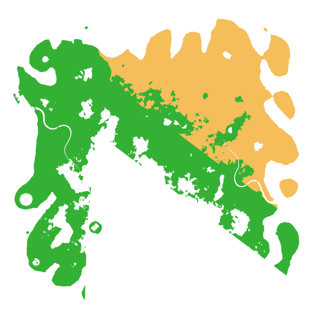 Biome Rust Map: Procedural Map, Size: 4500, Seed: 628418962