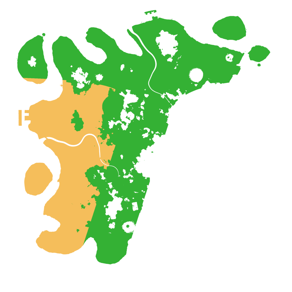 Biome Rust Map: Procedural Map, Size: 3750, Seed: 1777326740