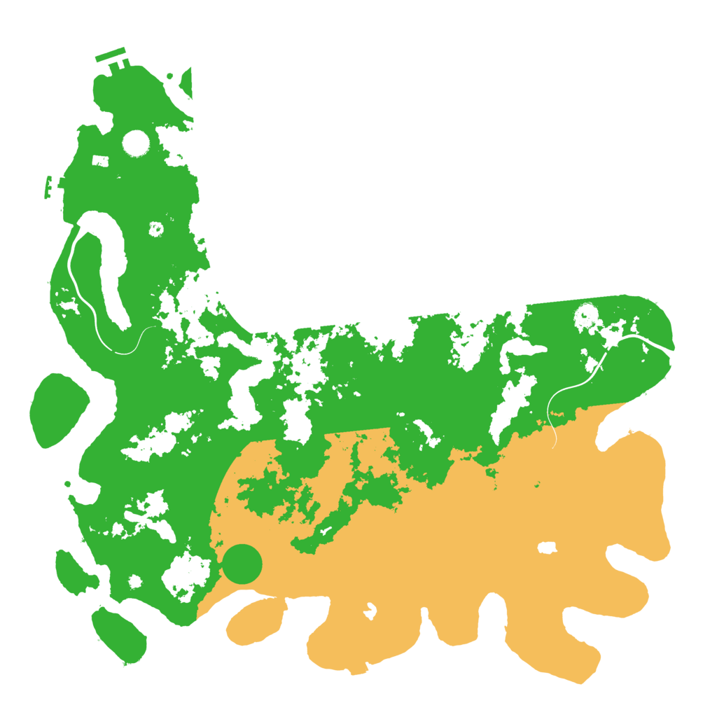 Biome Rust Map: Procedural Map, Size: 4700, Seed: 48194481