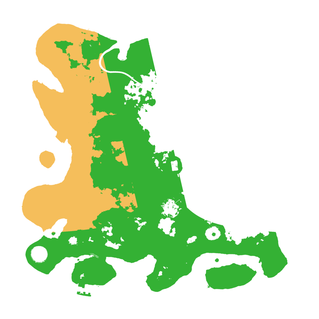 Biome Rust Map: Procedural Map, Size: 3400, Seed: 29000