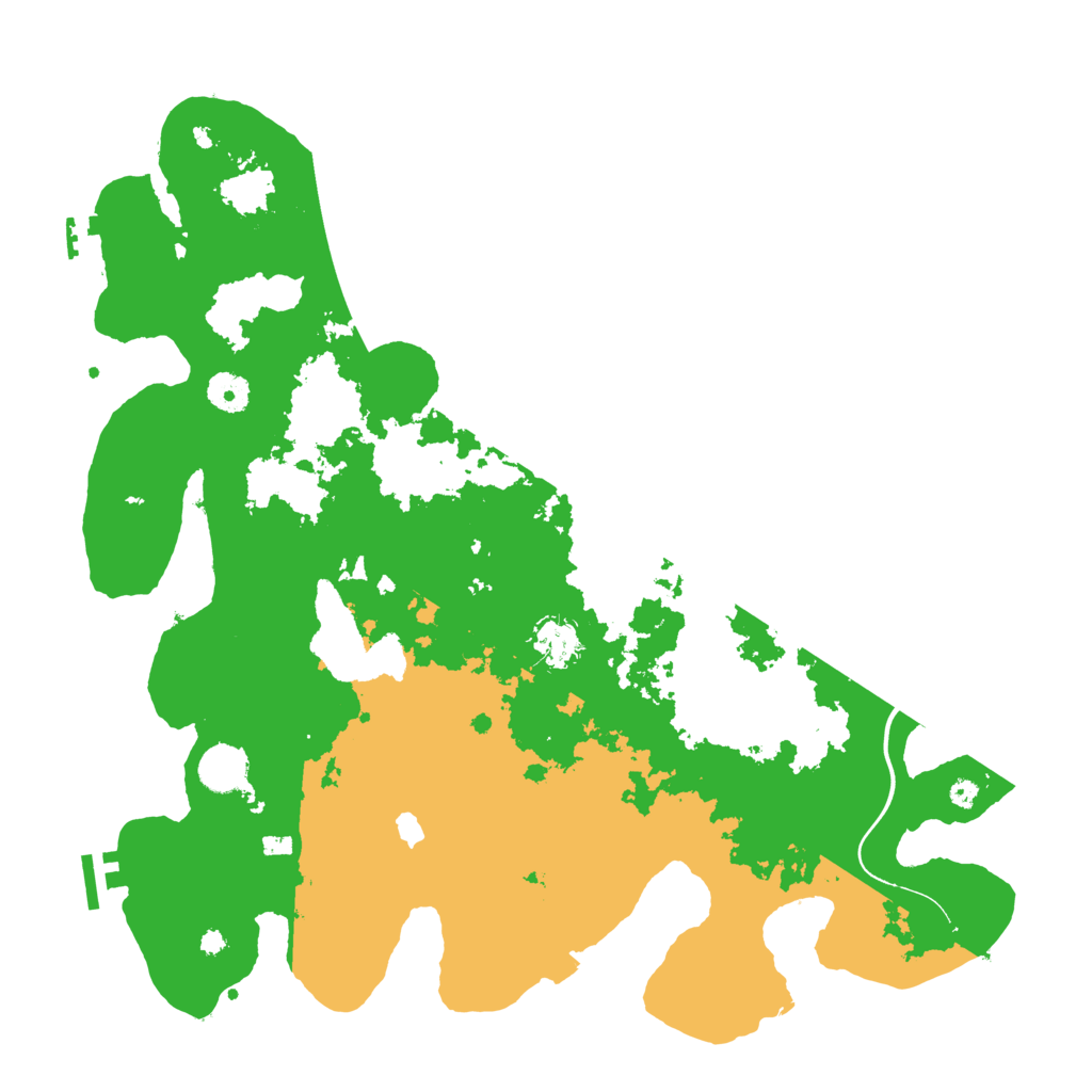 Biome Rust Map: Procedural Map, Size: 4000, Seed: 1992681200