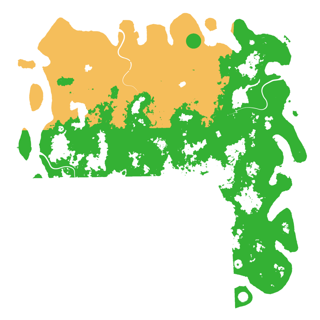Biome Rust Map: Procedural Map, Size: 5600, Seed: 865711