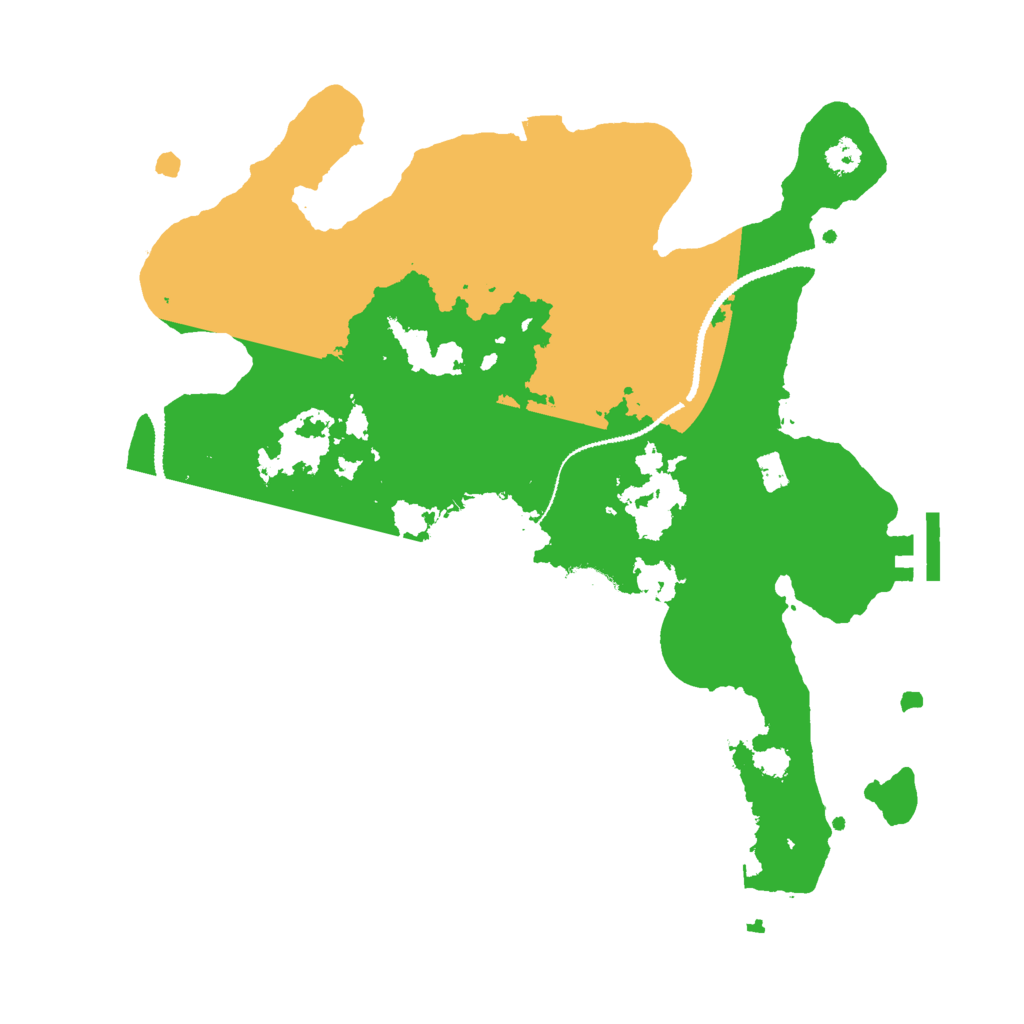 Biome Rust Map: Procedural Map, Size: 3000, Seed: 17908