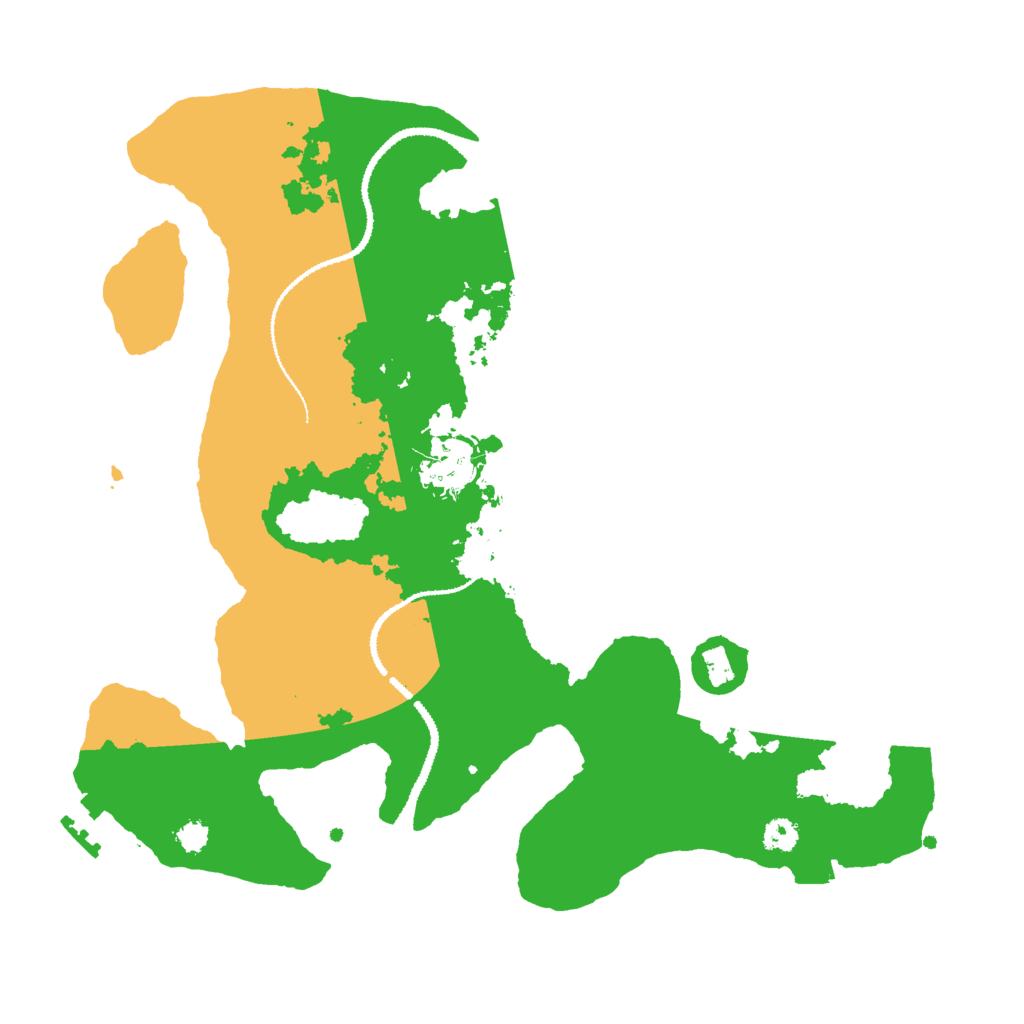 Biome Rust Map: Procedural Map, Size: 3000, Seed: 117724328