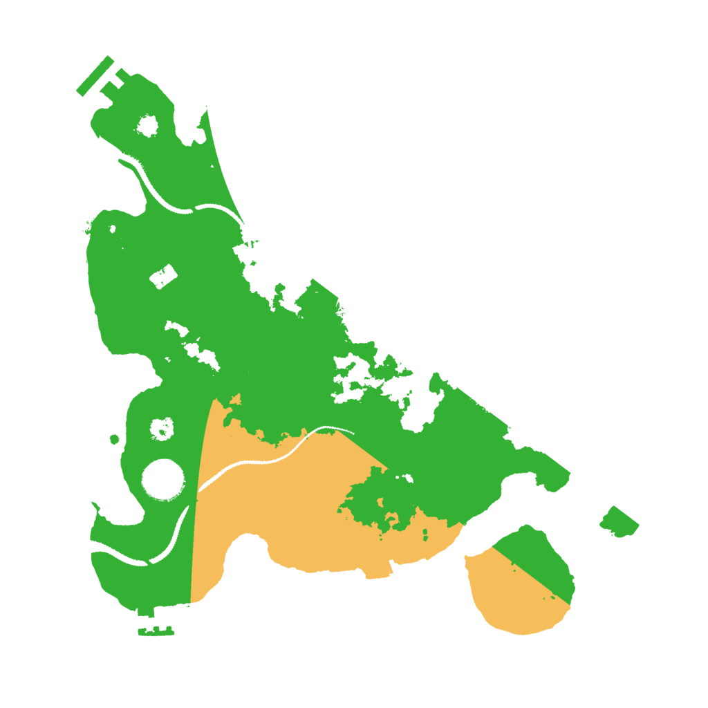 Biome Rust Map: Procedural Map, Size: 3000, Seed: 23693