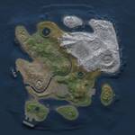 Thumbnail Rust Map: Procedural Map, Size: 2500, Seed: 806984695, 7 Monuments
