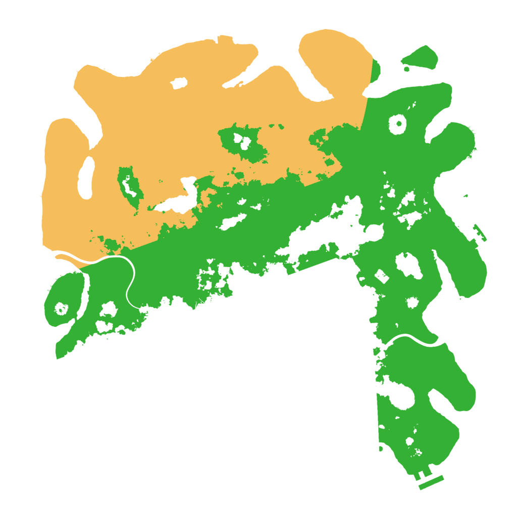 Biome Rust Map: Procedural Map, Size: 4000, Seed: 239207746