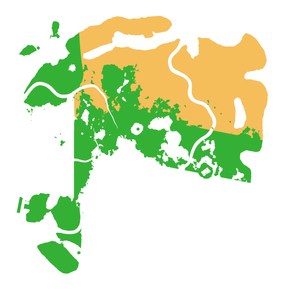 Biome Rust Map: Procedural Map, Size: 3750, Seed: 20565264