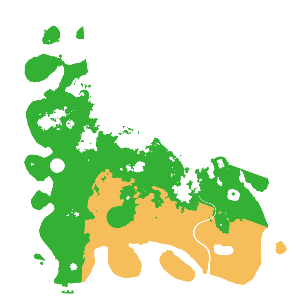Biome Rust Map: Procedural Map, Size: 3750, Seed: 392579701