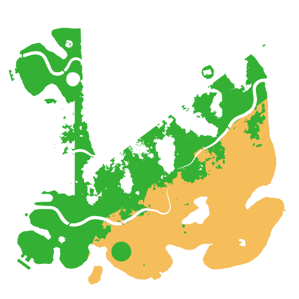 Biome Rust Map: Procedural Map, Size: 4000, Seed: 78924562