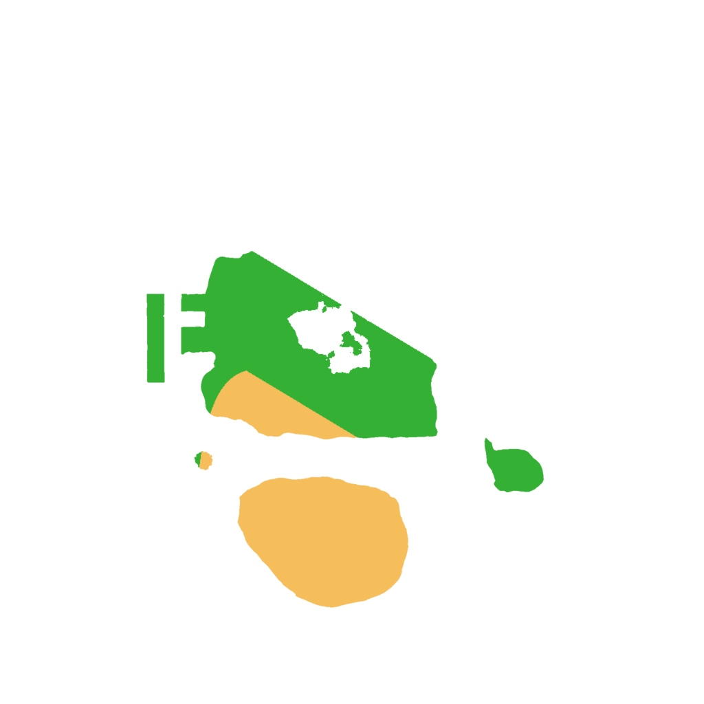 Biome Rust Map: Procedural Map, Size: 1600, Seed: 989903689