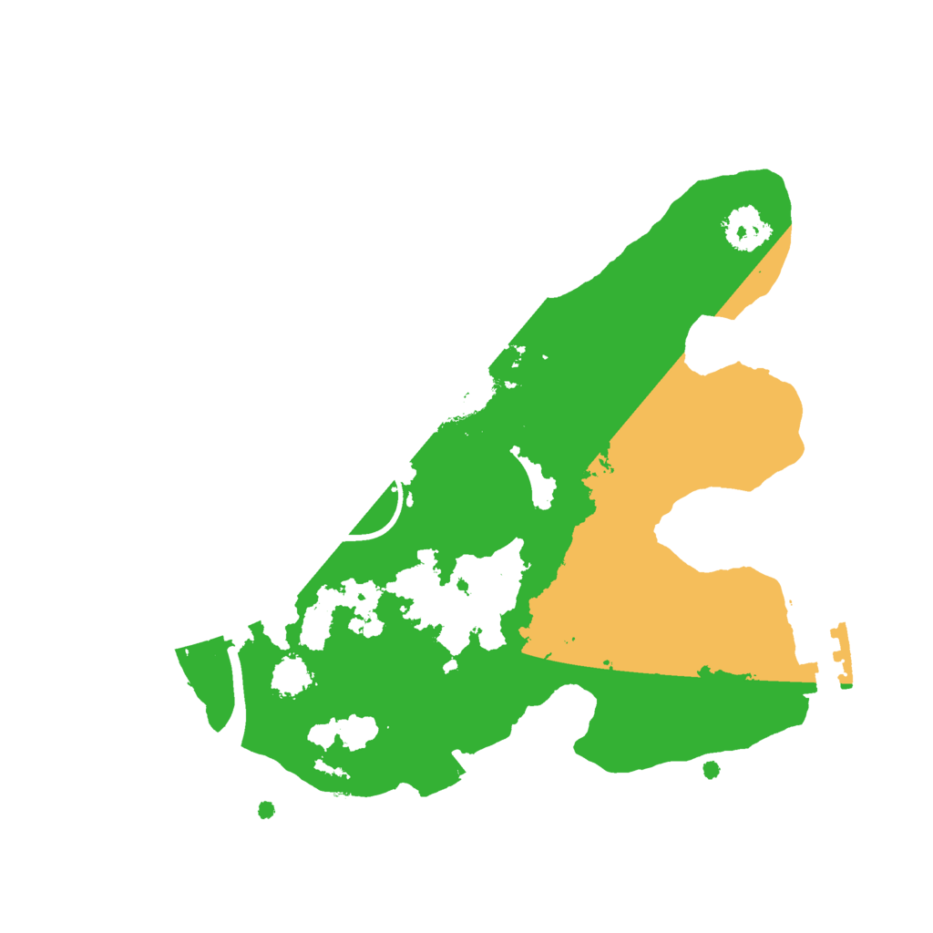 Biome Rust Map: Procedural Map, Size: 2150, Seed: 17