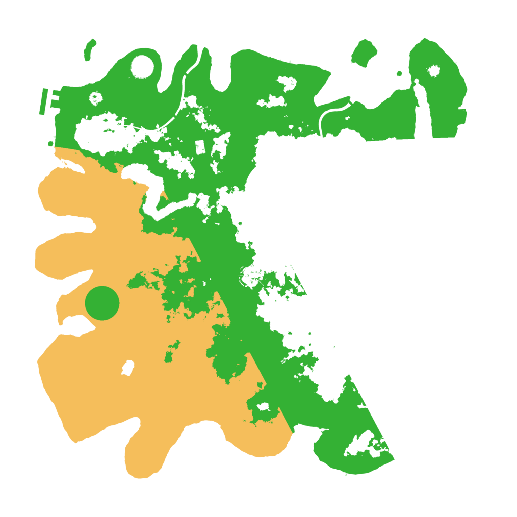 Biome Rust Map: Procedural Map, Size: 4000, Seed: 718