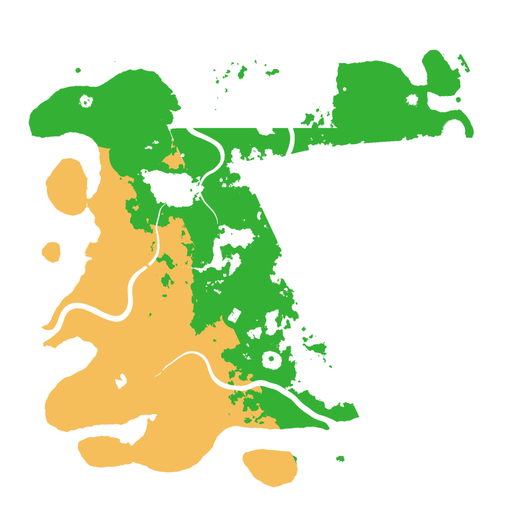 Biome Rust Map: Procedural Map, Size: 4000, Seed: 601781697