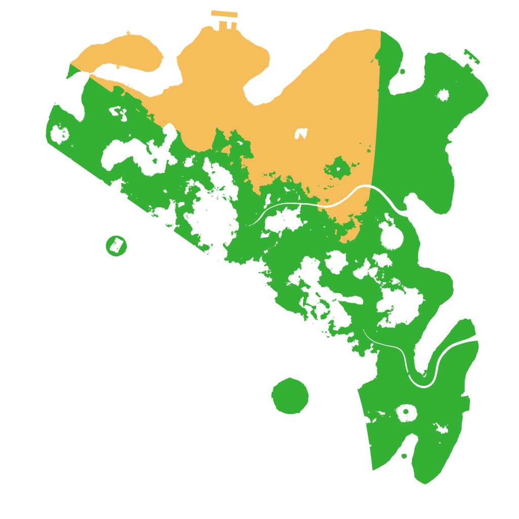 Biome Rust Map: Procedural Map, Size: 4000, Seed: 162196166