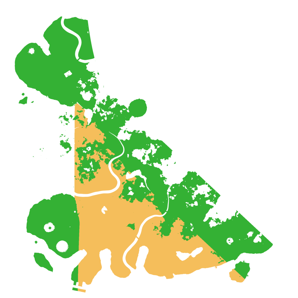 Biome Rust Map: Procedural Map, Size: 4500, Seed: 31626176
