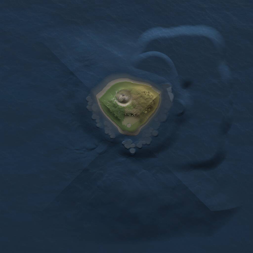 Rust Map: Procedural Map, Size: 1000, Seed: 1072754830, 1 Monuments