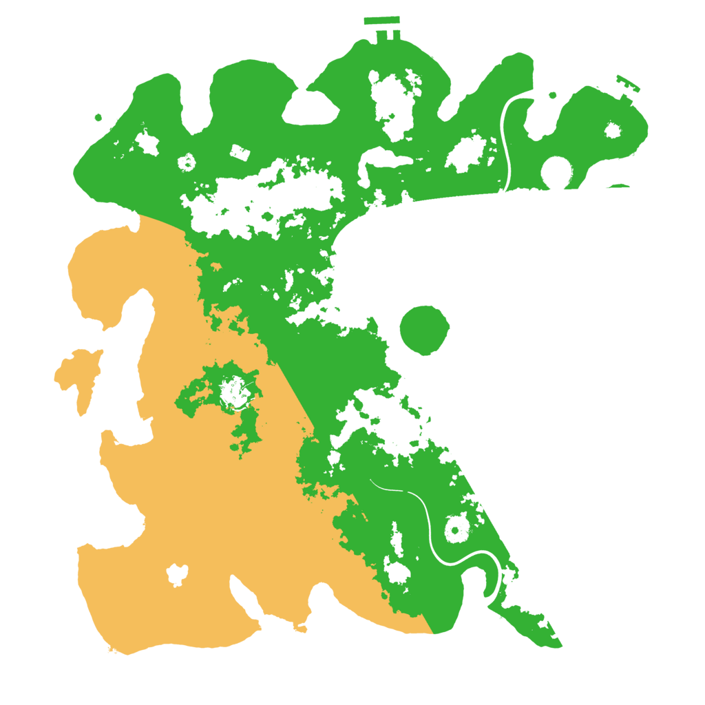 Biome Rust Map: Procedural Map, Size: 4000, Seed: 2036274313