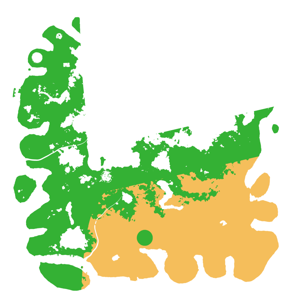 Biome Rust Map: Procedural Map, Size: 5000, Seed: 1928854816