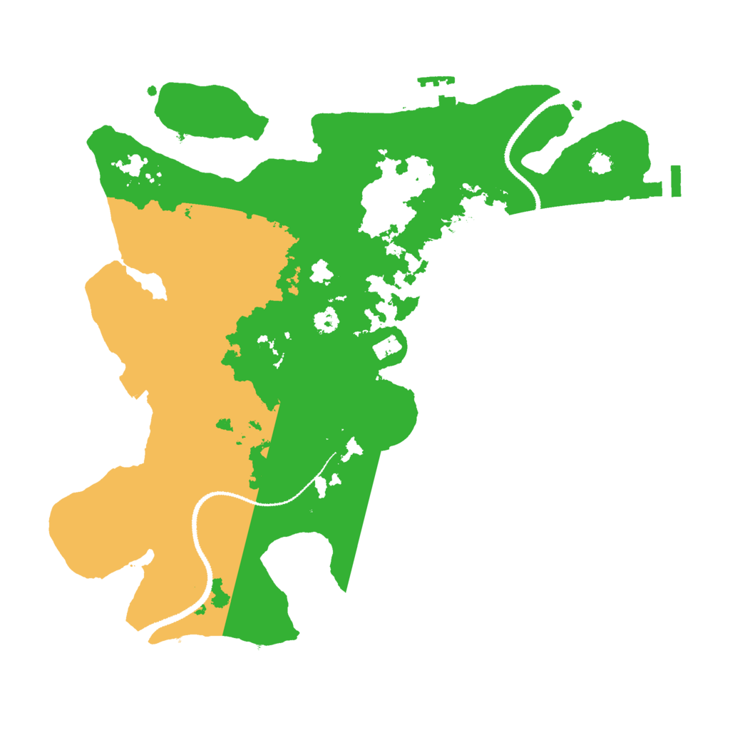 Biome Rust Map: Procedural Map, Size: 3000, Seed: 26873
