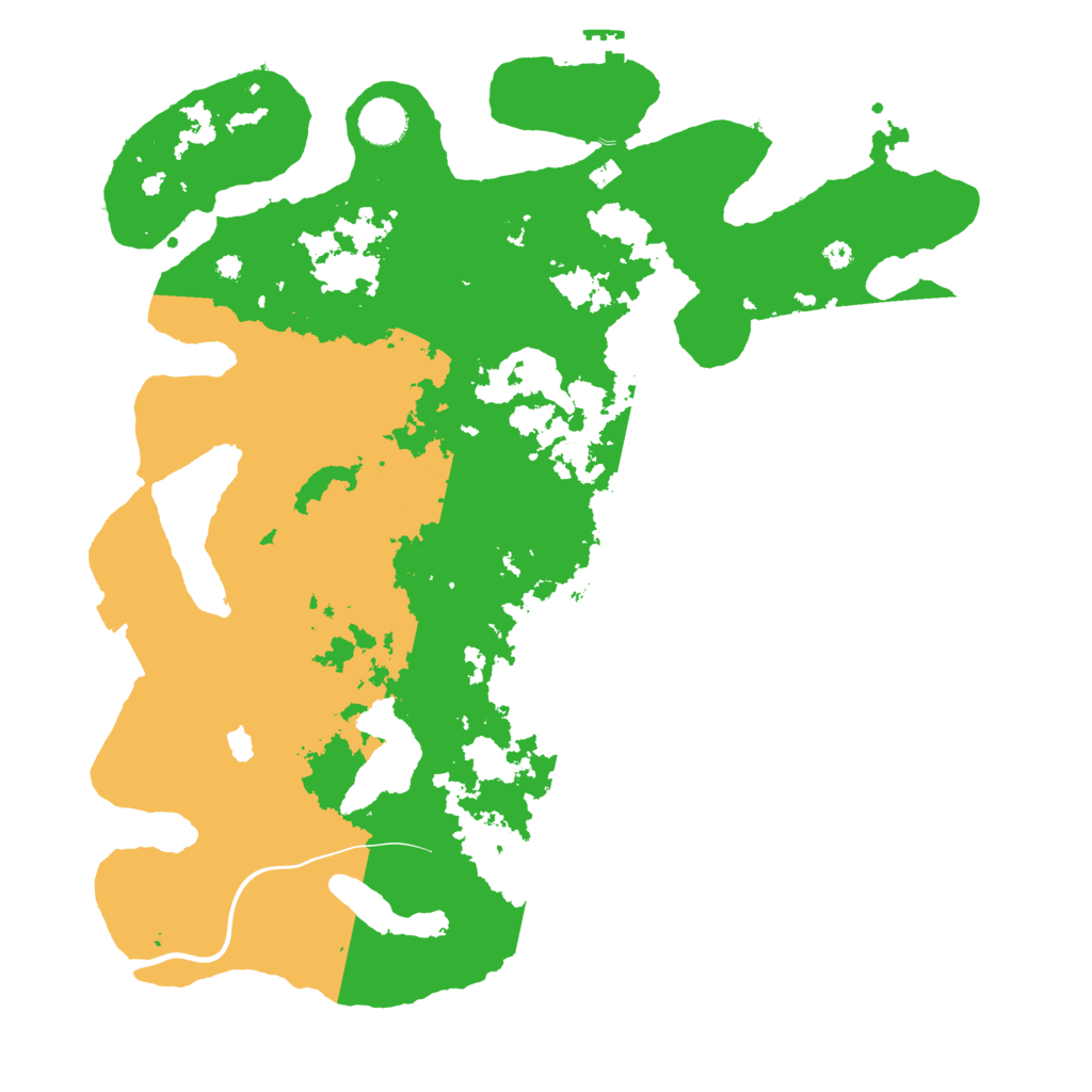 Biome Rust Map: Procedural Map, Size: 4000, Seed: 236300646