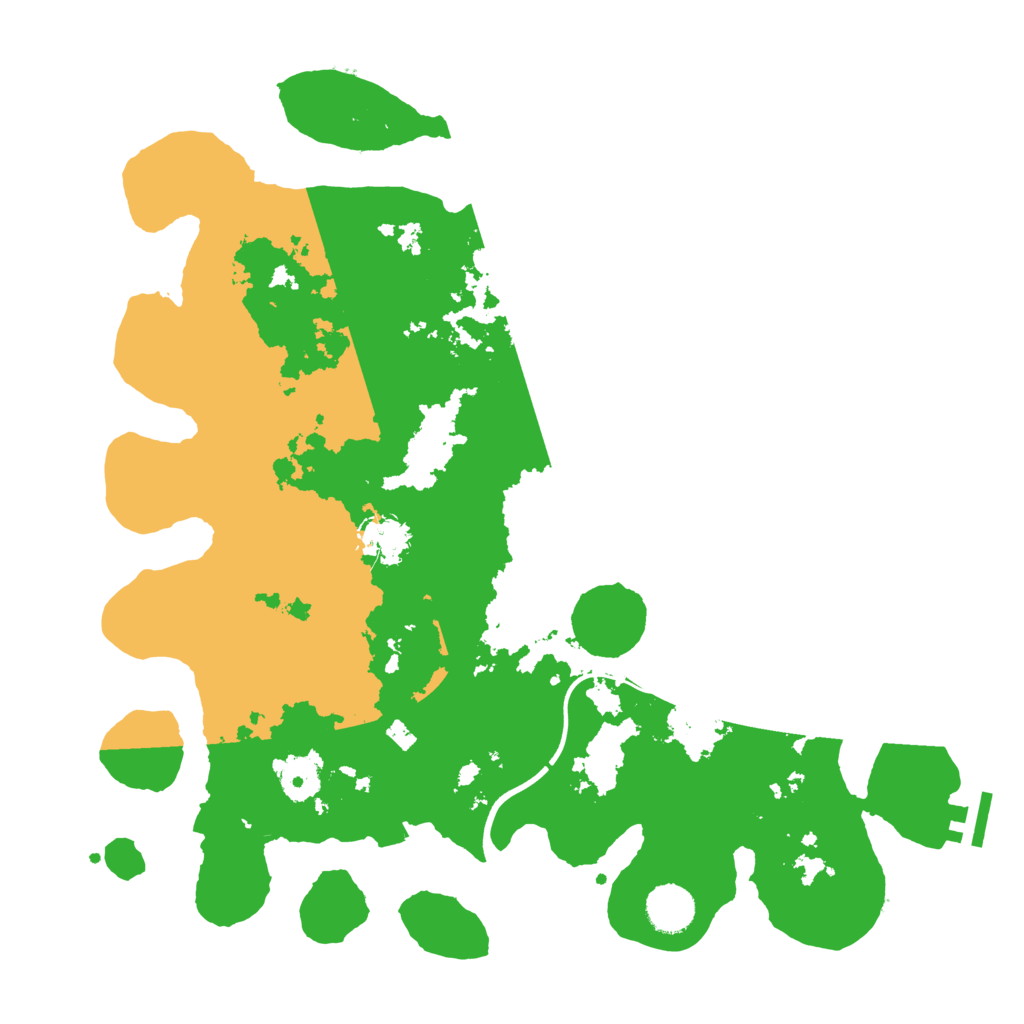 Biome Rust Map: Procedural Map, Size: 3750, Seed: 919950777