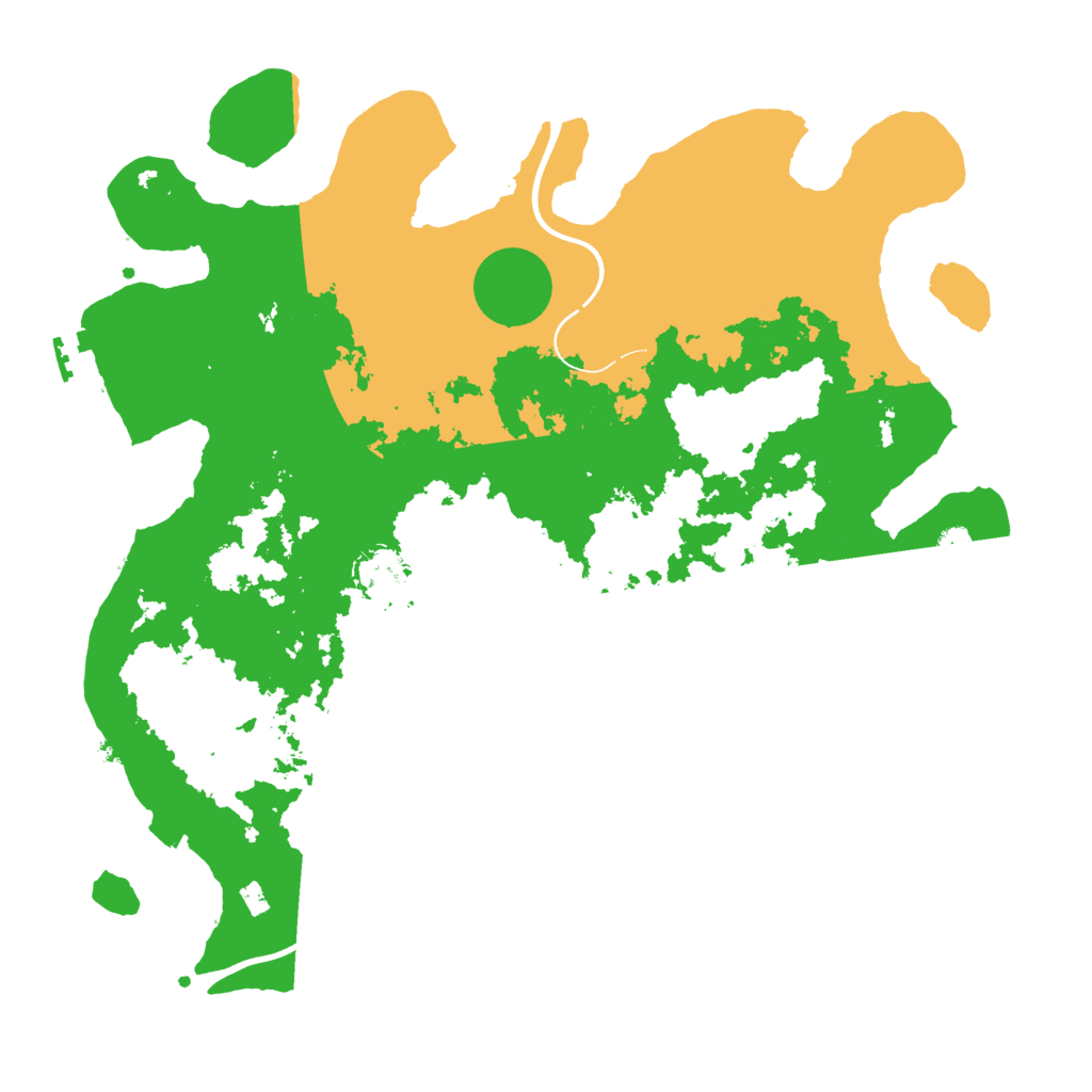 Biome Rust Map: Procedural Map, Size: 3682, Seed: 50000