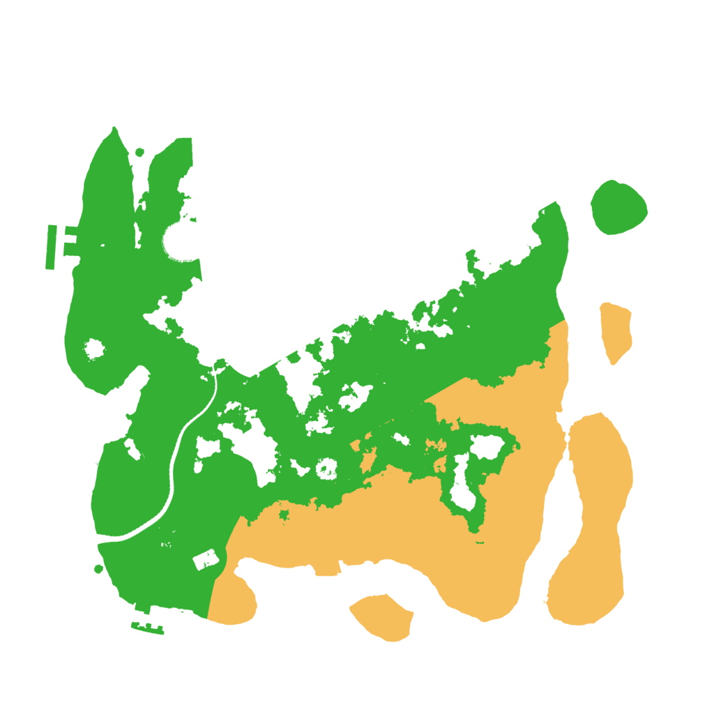 Biome Rust Map: Procedural Map, Size: 3240, Seed: 1668529220