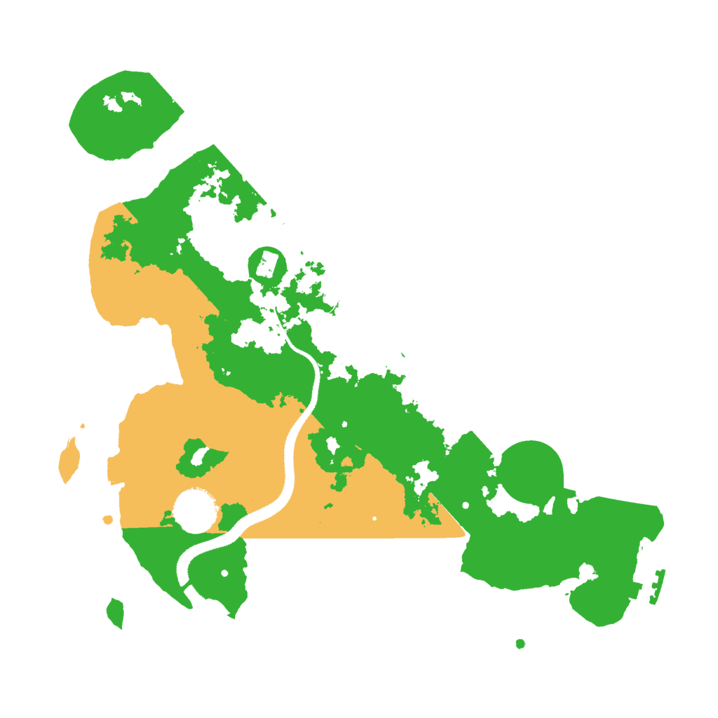 Biome Rust Map: Procedural Map, Size: 3000, Seed: 37000