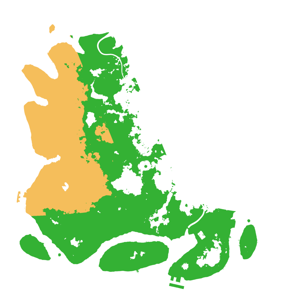 Biome Rust Map: Procedural Map, Size: 4000, Seed: 423645367