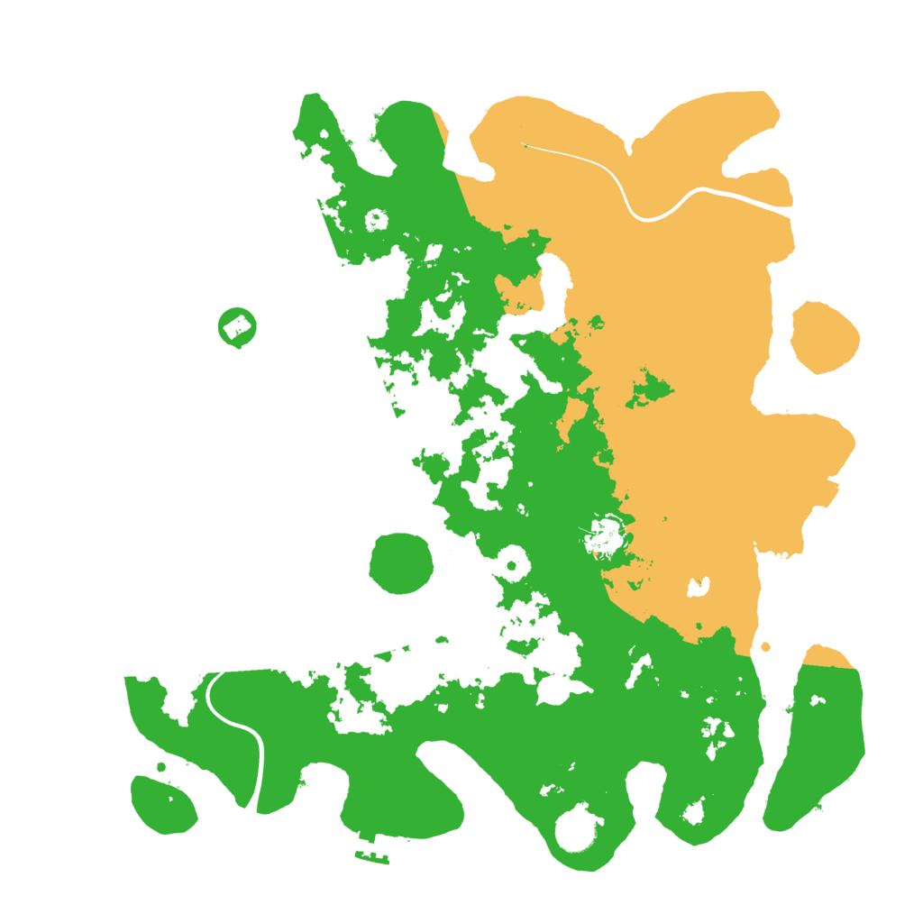 Biome Rust Map: Procedural Map, Size: 4000, Seed: 489744627