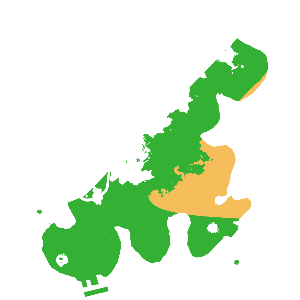 Biome Rust Map: Procedural Map, Size: 2500, Seed: 1602526683