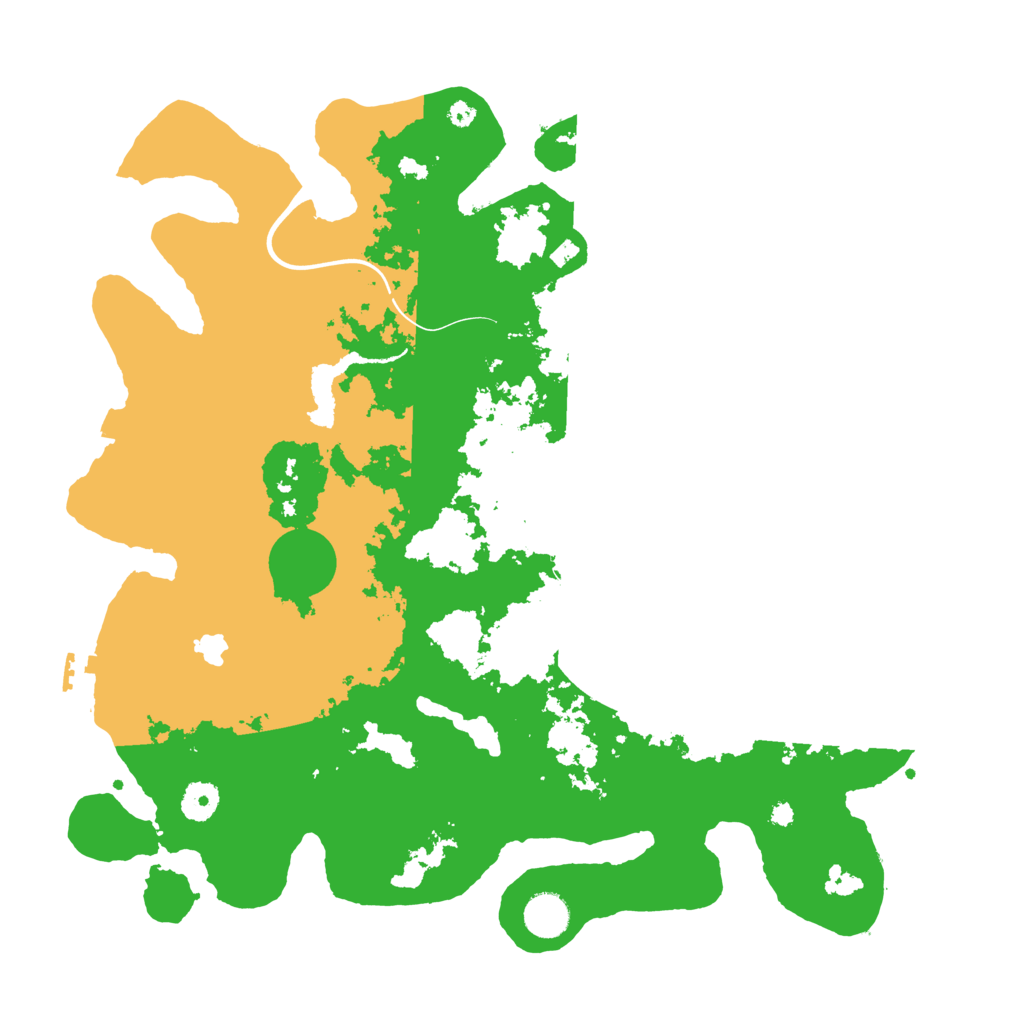 Biome Rust Map: Procedural Map, Size: 4000, Seed: 25003590