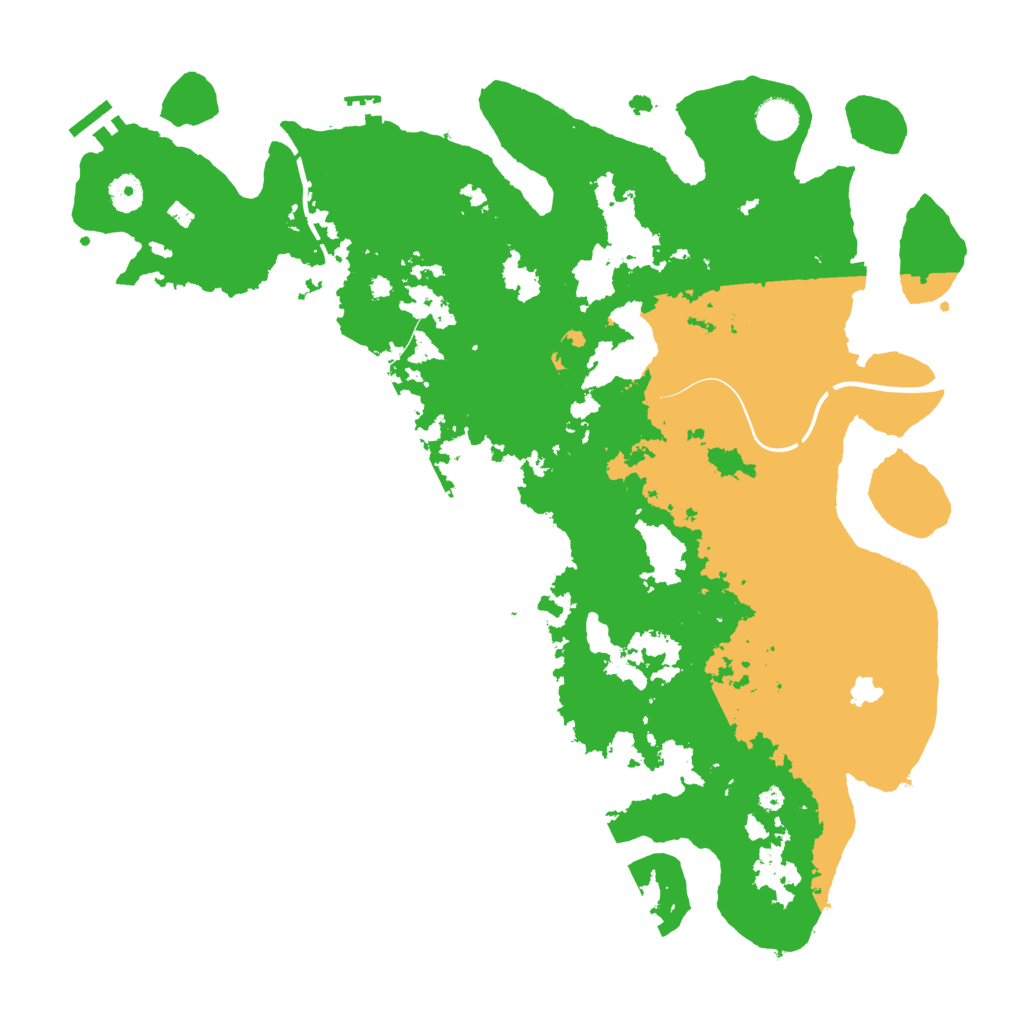 Biome Rust Map: Procedural Map, Size: 4250, Seed: 753847324